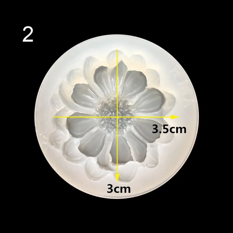 1 шт./лот, УФ полимерные ювелирные изделия, жидкий силикон, форма, цветы, подвески, подвеска для DIY, подвески, изготовление ювелирных изделий