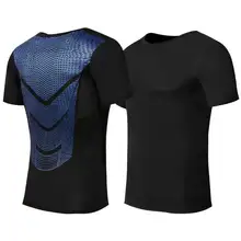Мужские тренировки в зале Shaper Топ тройник спортивные Леггинсы для бега Yogaing Compress фитнес пляж спортивные футболки одежда футболки VX32
