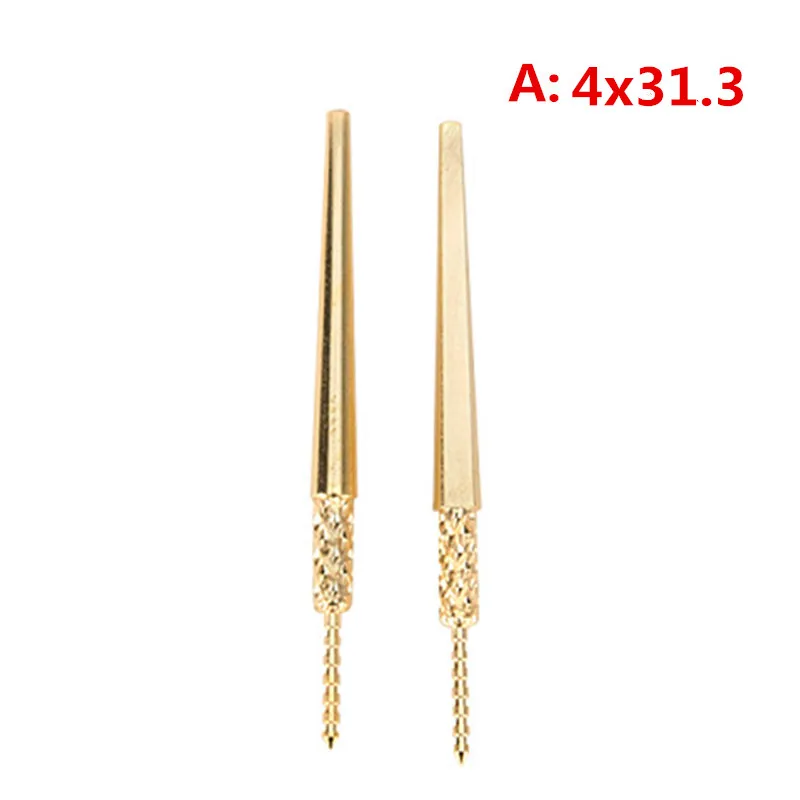 Goedkoop 1 Bag Dental Lab Messing Pluggen Stick Pins Met Spike Pitch Messing Pinnen Voor Gips Steen Sterven Model Werk Tandheelkundige materiaal Instrument