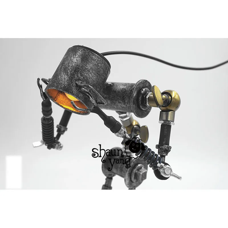 Классные! Новинка и творческая личность Ретро Механический 'KEBI'robot бар DIY американская Страна Промышленный Бар Отель Ресторан Бар