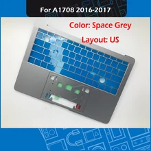 Полный космический серый A1708 Топ чехол Подставка для MacBook Pro retina 1" A1708 Топ корпус EMC 2978 3164