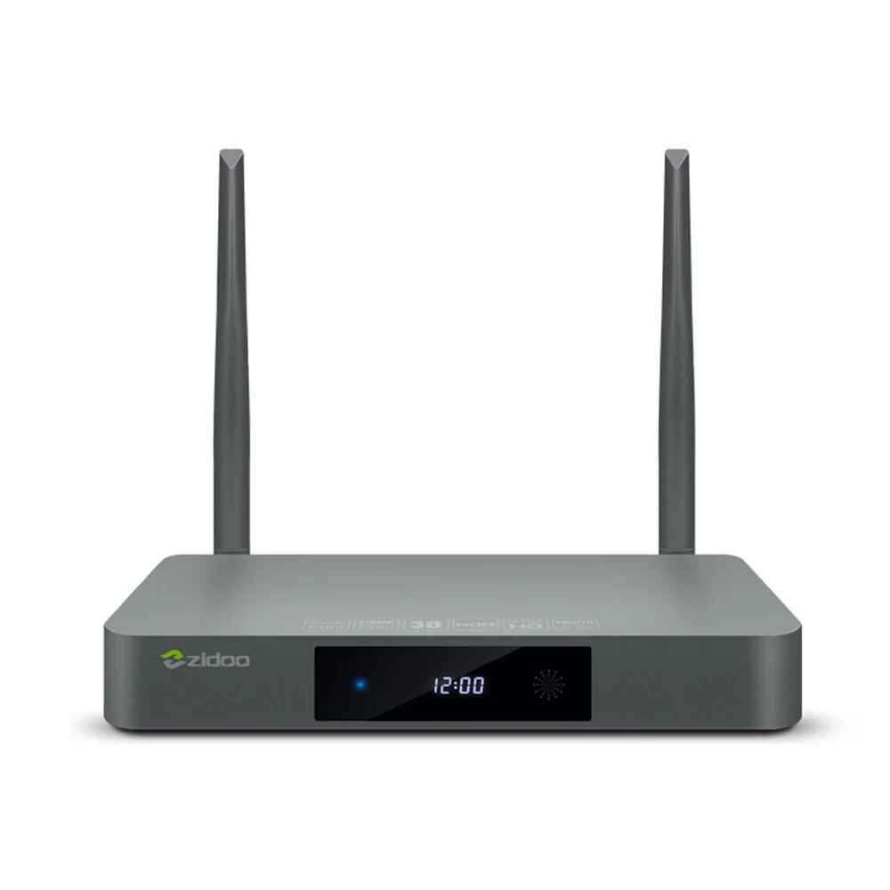 ZIDOO X9S медиаплеер 4K HDR ТВ приставка Android 6 0 четырехъядерный 2G DDR3 NAS Смарт