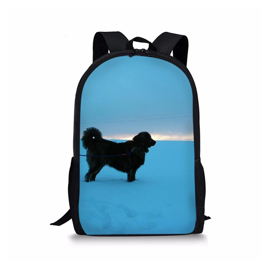 

Caucasian Dog pattern Super personality School Bags Backpack for Girls Boys College Style Backpacks Book Bag school supplies