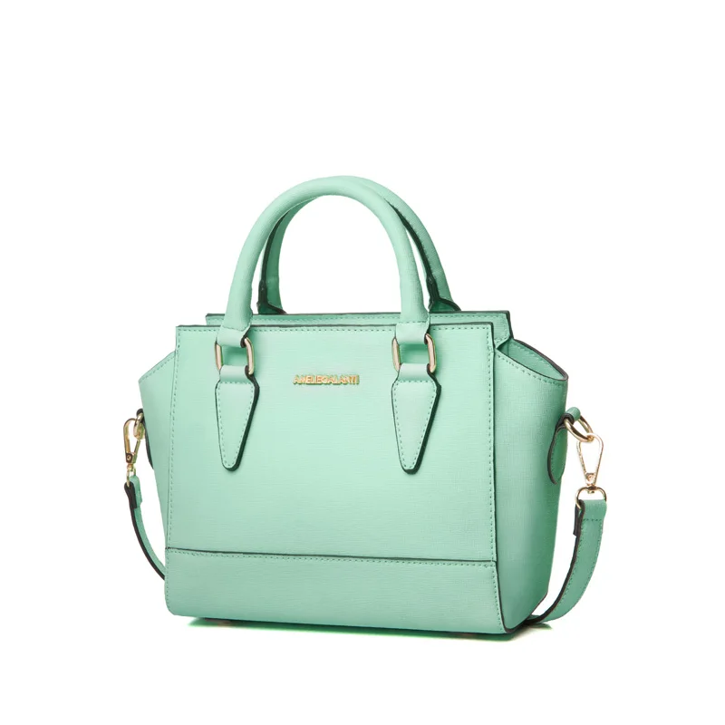 

AMELIE GALANTI Autumn and Winter Newest Ladies handbag fashion Trapeze Shape solid high quality Decoration Hard PU bags
