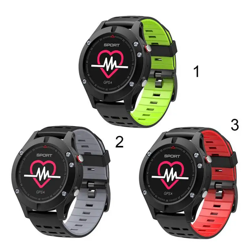 

F5 Smart Watch Color Screen Smart Bracelet Heart Rate Sleep Monitor GPS Outdoor Bluetooth Smart Wristband for Android/ IOS
