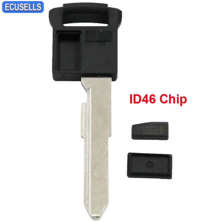 

New Replacement Smart Insert Remote Emergency Key Uncut Blade with ID46 Chip for Suzuki Grand Vitara SX4