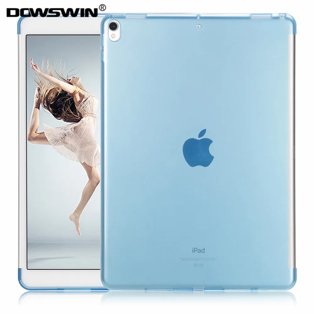 Чехол накладка DOWSWIN для ipad прозрачный мягкий чехол из ТПУ силиконовый 10 5 дюймов