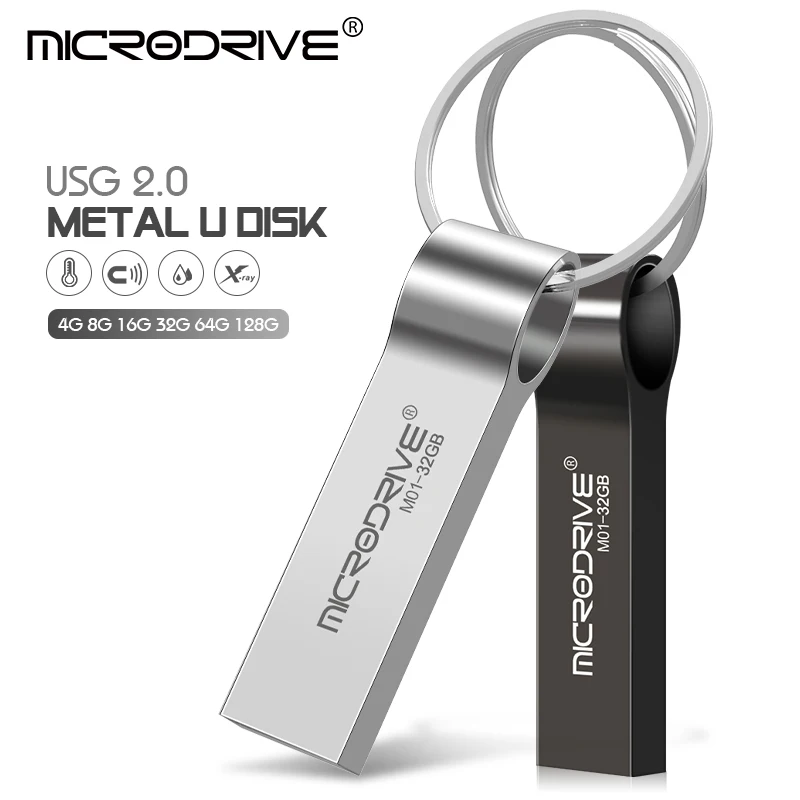 

High quality USB flash drive 16GB 32GB 64GB cle usb stick 128GB 8GB 4GB memory stick metal usb flash pen drive free shipping