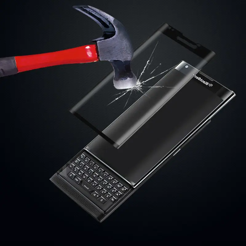 Закаленное стекло экрана протектор для blackberry priv фильм охраняемых полный охват