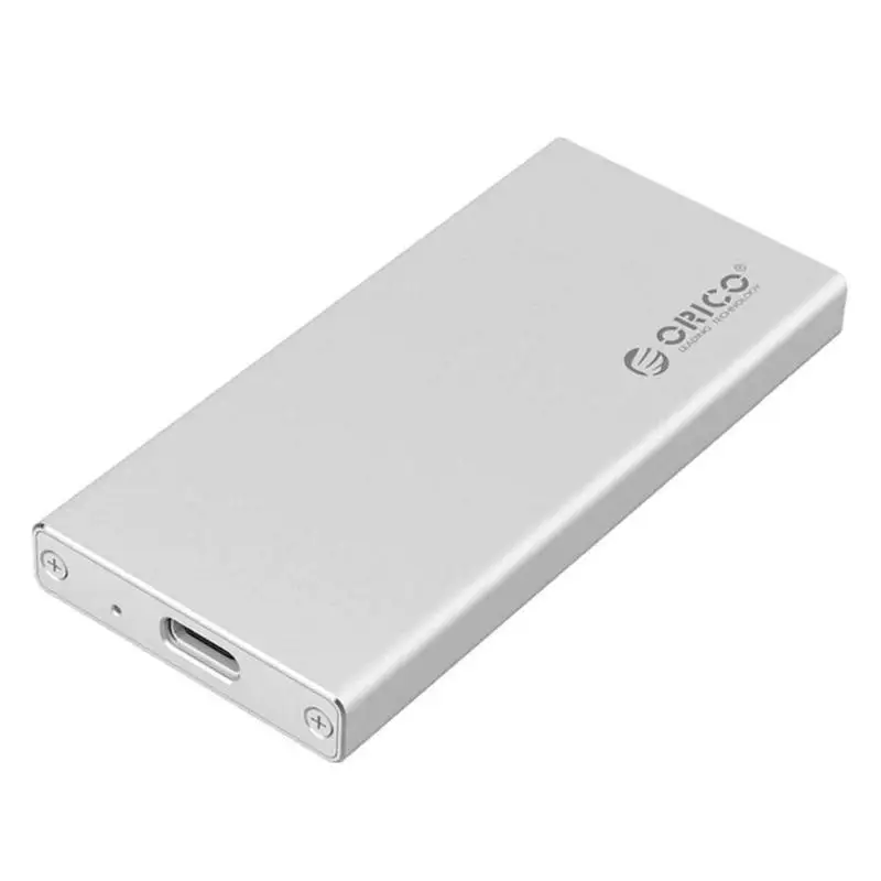 ORICO MSA-UC3 M-SATA для TYPE-C SSD hdd корпус 10 Гбит/с Твердотельный диск чехол ASM1542+ ASM1153E с двумя ЧИПАМИ hdd Чехол Коробка