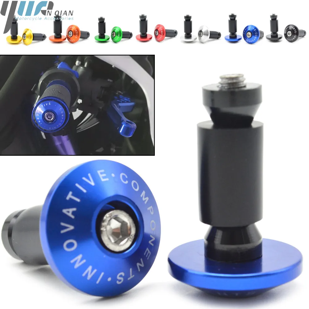 

22mm 7/8" Handbar CNC Aluminum Motorcycle Hand Grips Handlebar handle bar Grips Bar Ends for mt09 mt-09 mt 09 yamaha r3 r6 tmax