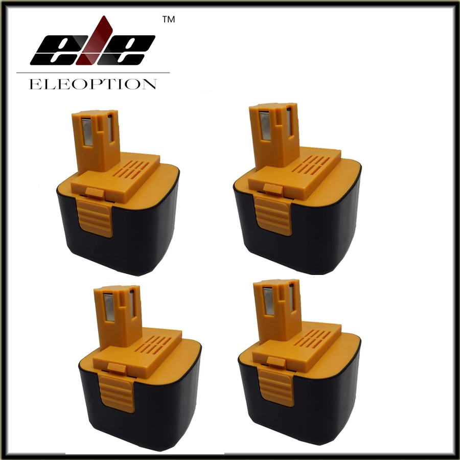 Eleoption 4 pcs 12V 3 0Ah 3000mah Ni Mh font b Power b font font b