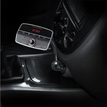 Bluetooth Автомобильного Комплекта громкой FM Передатчик, MP3 Музыкальный плеер говорить, большой экран, 3.5 мм Aux Двойной USB Автомобильное Зарядное Устройство
