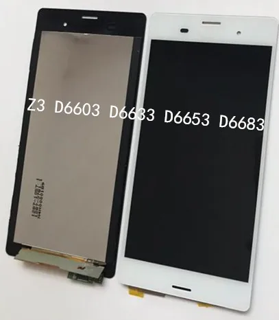 

LCD For SONY Xperia Z3 D6653 D6603 D6633 Display Touch Screen for SONY Xperia Z3 Compact d5803 d5833 Display LCD screen