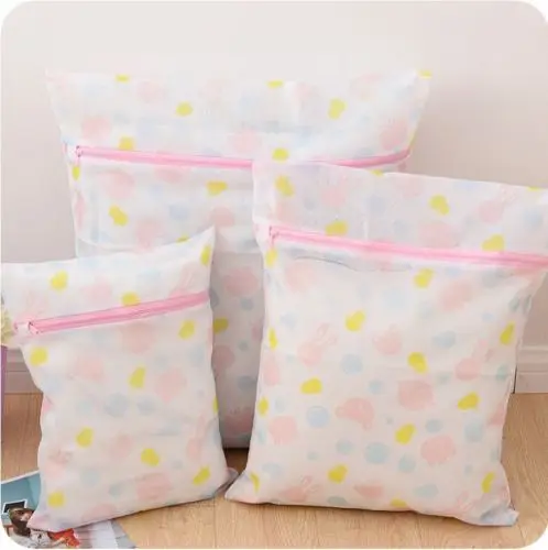 Laundry Saver Washing Machine Aid Bra Underwear Lingerie Mesh Wash Basket Bag