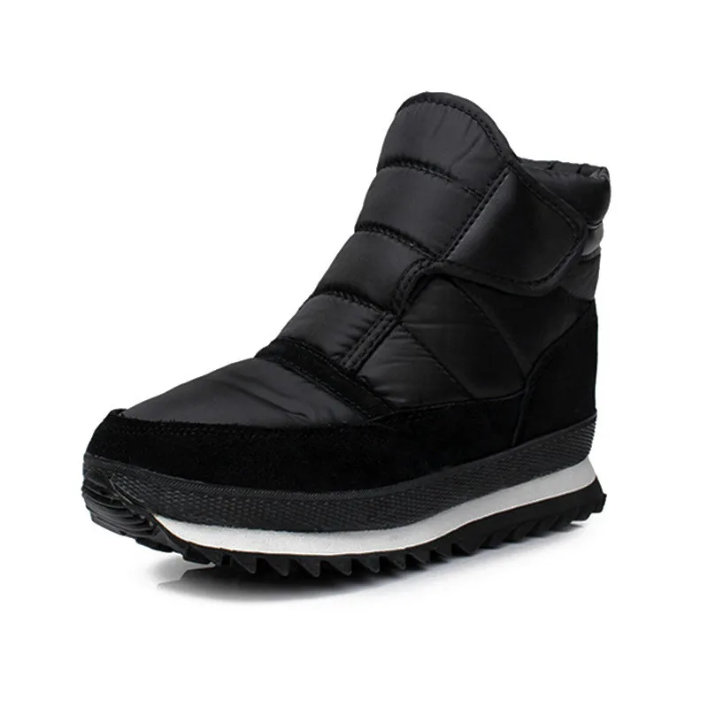 

Winter Sneakers for Men Boots Winter Shoes Men Ankle Boots Waterproof Non-slip Warm Plush Flat Men Snow Boots Bota Masculina