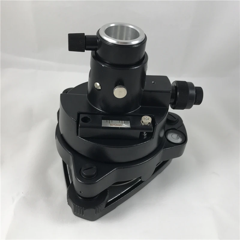 Новый черный трехкулачковый адаптер Tribrach подходит для TOPCON SOKKIA NIKON Type TOTAL STATION PRISM