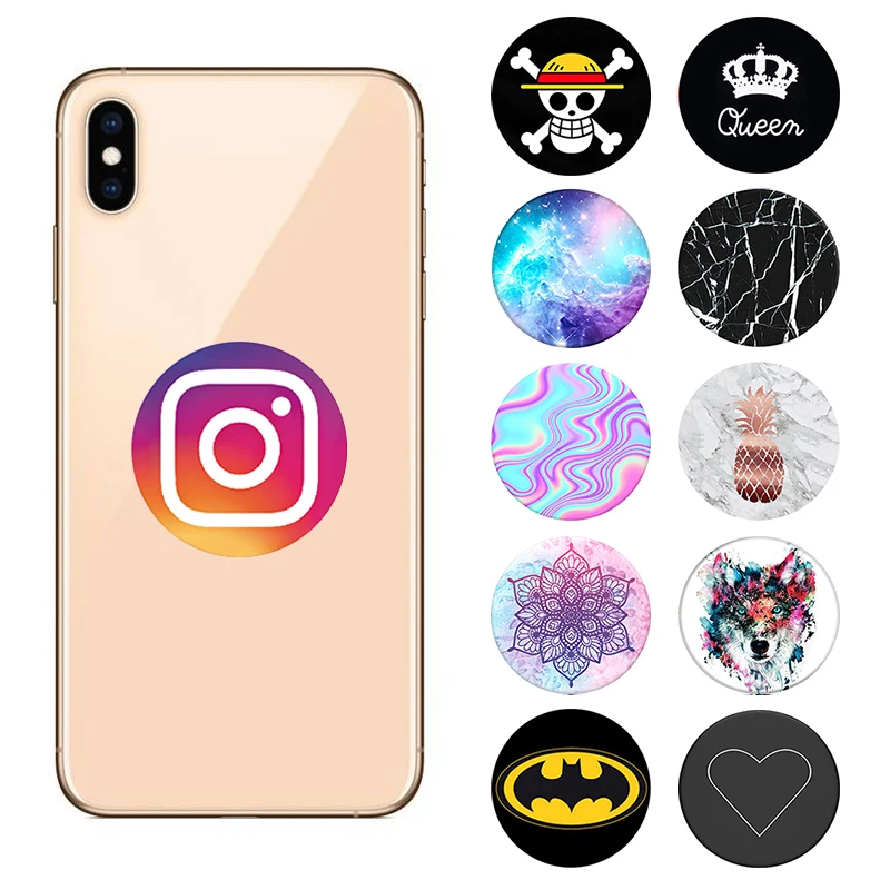 

Colorful Round Smartphone Metal Plate Sticker For Magnetic Car Mount Disk Support Phone Socket Small Mobile Phone Accessories