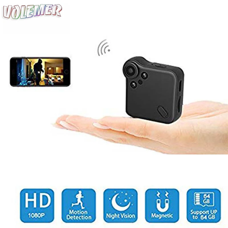 Volemer C1S P2P Mini Wifi Camera IP Cam Wearable Full HD 1080P Night Version camera Body Wireless Motion Detection DV DVR Camera Volemer C1S P2P Mini Wifi Camera IP Cam Wearable Full HD 1080P Night Version camera Body Wireless Motion Detection DV DVR Camera