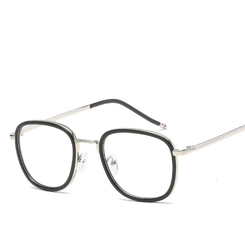 Фирменный дизайн TR90, женские Овальные очки, оправа, новые, классические, оптические, по рецепту, компьютерные, для близорукости, прозрачные очки, для мужчин, G011CJ - Цвет оправы: NO.2
