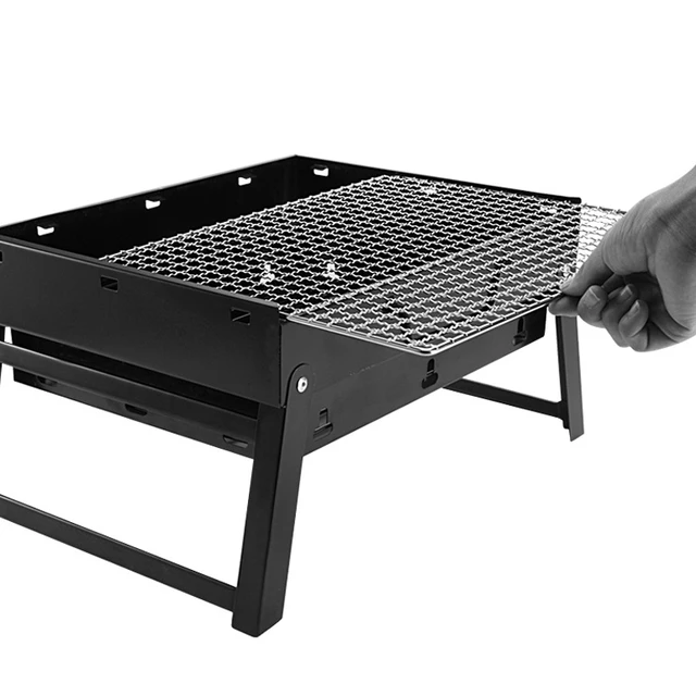 Mayitr Portable Charcoal Bbq Grill Outdoor Hibachi Picnic Rack Mayitr Portable Charcoal Bbq Grill Outdoor Hibachi Picnic Rack Foldable Barbecue Stove For Camping Tool