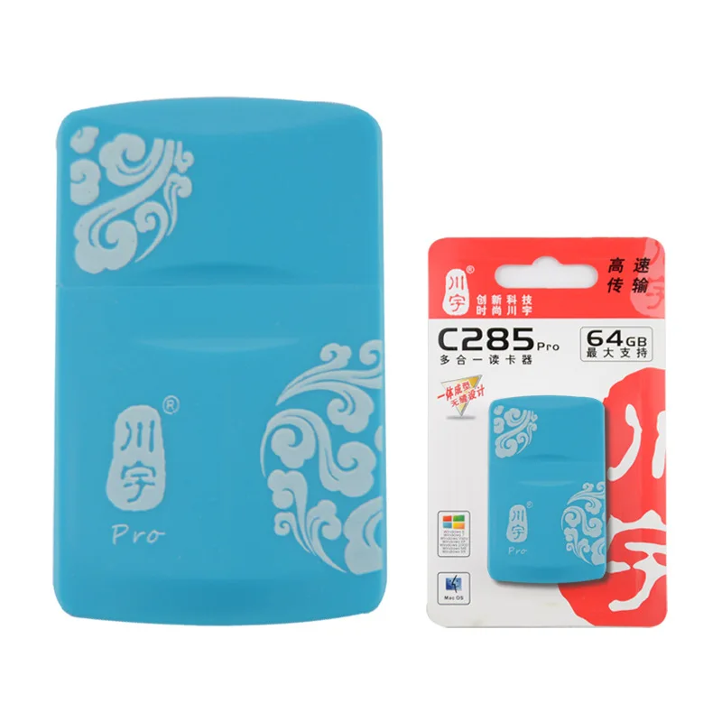 Кардридер Kawau C285 USB 2 0 Micro SDXC SDHC TF мини адаптер для SD/ MS/ MMC Pro Duo/ MicroSD|adapter for micro sd|card reader
