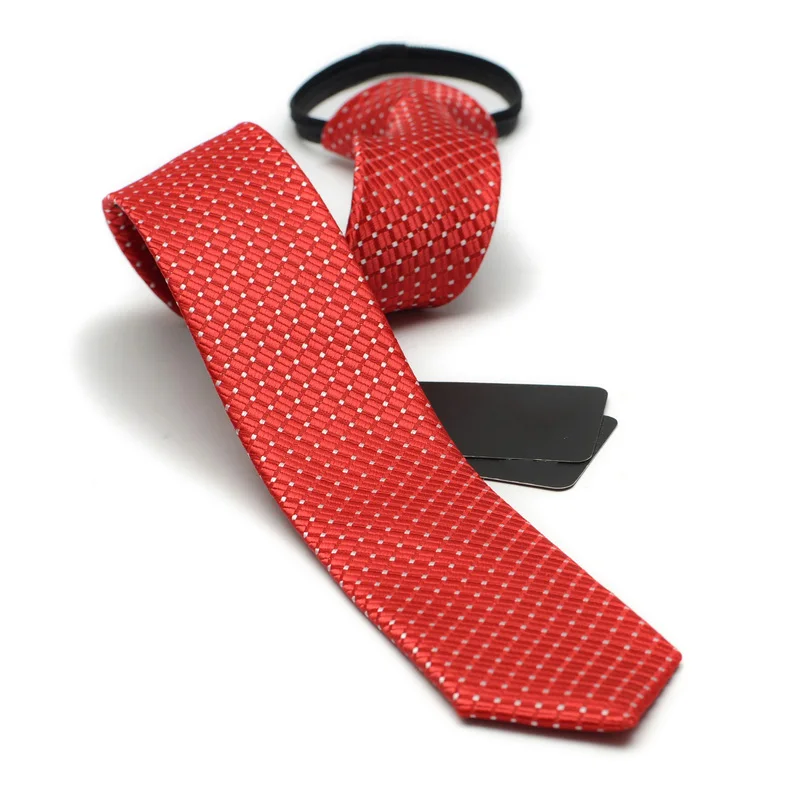 Для мужчин галстук плед печати Бизнес Формальные Свадебные Жених Мода Повседневное узкий 5 см тонкие однотонные Галстуки для Для мужчин подарочная коробка - Цвет: 16