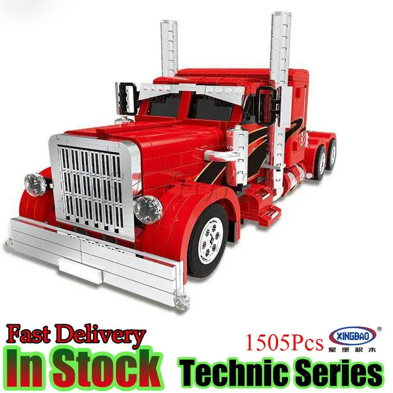

XingBao 03012 1505Pcs Technic Series The Red Monster Car Building Blocks Bricks Toys For kids