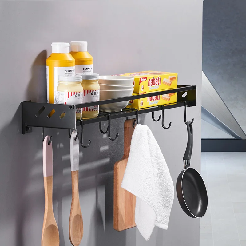 Us 81 59 15 Off Pot And Pan Rack Ceiling With Hook Decorative Oval Mounted Storage Rack Multi Purpose Organizer Home Restaurant Kitchen Cookware In