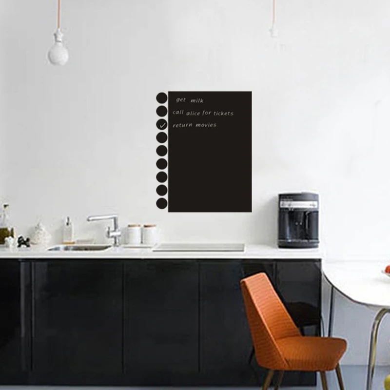 

To do list Chalk Board Blackboard Stickers Removable Vinyl Draw Decor Mural Decals Art Chalkboard Wall Sticker For Kids Rooms