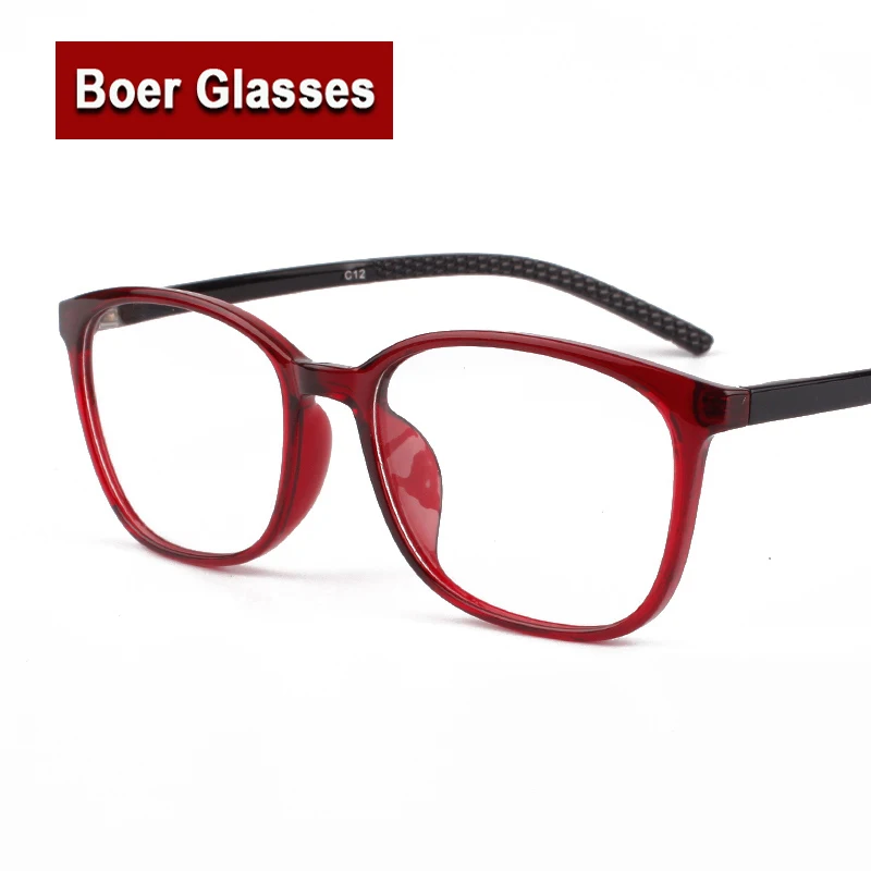 

2017 New Retro Big Women'S Full Rim Light Weight TR90 Eyeglasses Square Eyewear Prescription Eye Glasses Rxable S3108