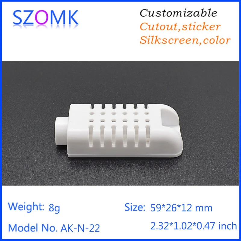 szomk small plastic enclosure electronics project box instrument enclosure control box Humidity sensor smoke detector (11).jpg