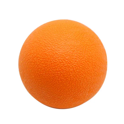 Триггер точка Массажный мяч ролик Myofascial Хоккей Лакросс мяч массаж фитнес-Мячи - Цвет: Оранжевый