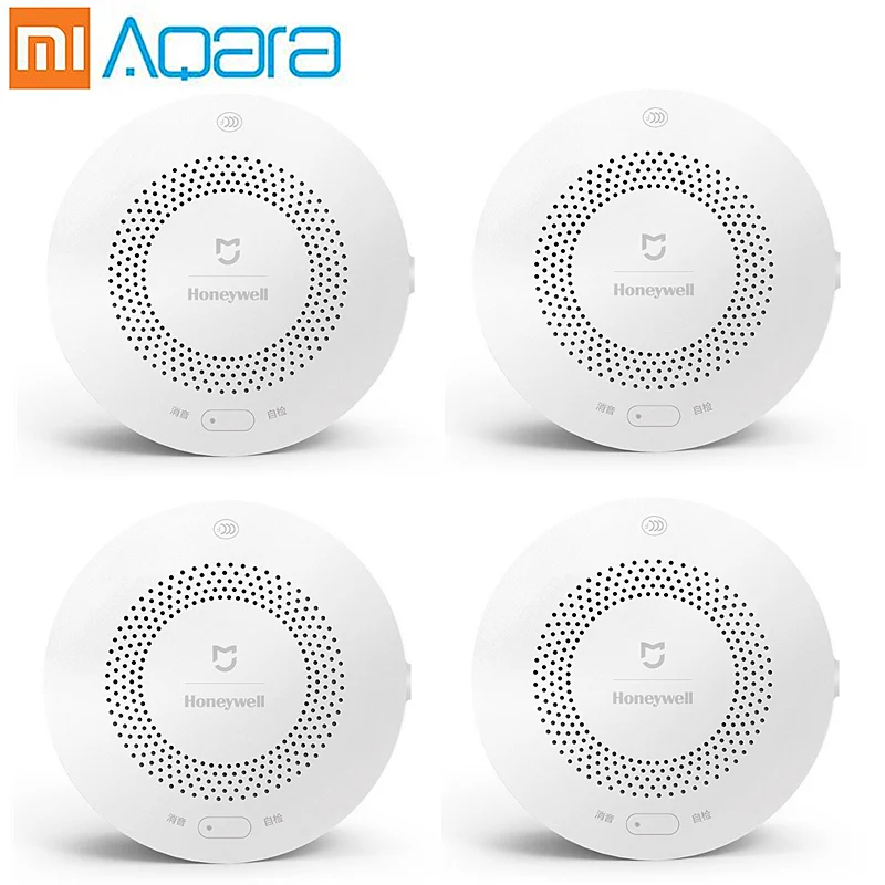 Aqara Xiao mi jia Honeywell детектор газа сигнализация Zigbee wifi Пульт дистанционного управления CH4 датчик мониторинга умный дом для mi home APP - Цвет: Smart Gas Alarm