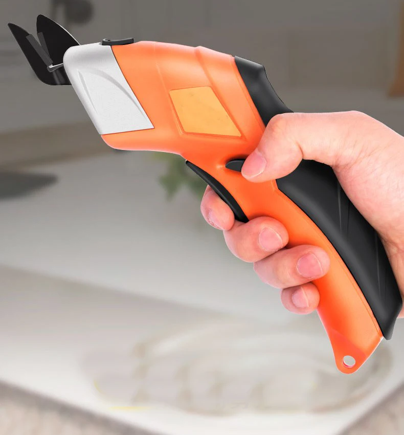 

portable 3.6V Electric Scissors/ Electric cutter for cloth leather fabric textile, tungsten blade cutting tools 2 styles