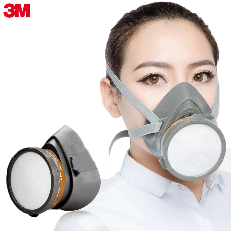 

3M 3200 Gas MaskWith 3301 Spray Paint Industrial Dust Decoration Mask Chemical Acid Gas Odor Mask