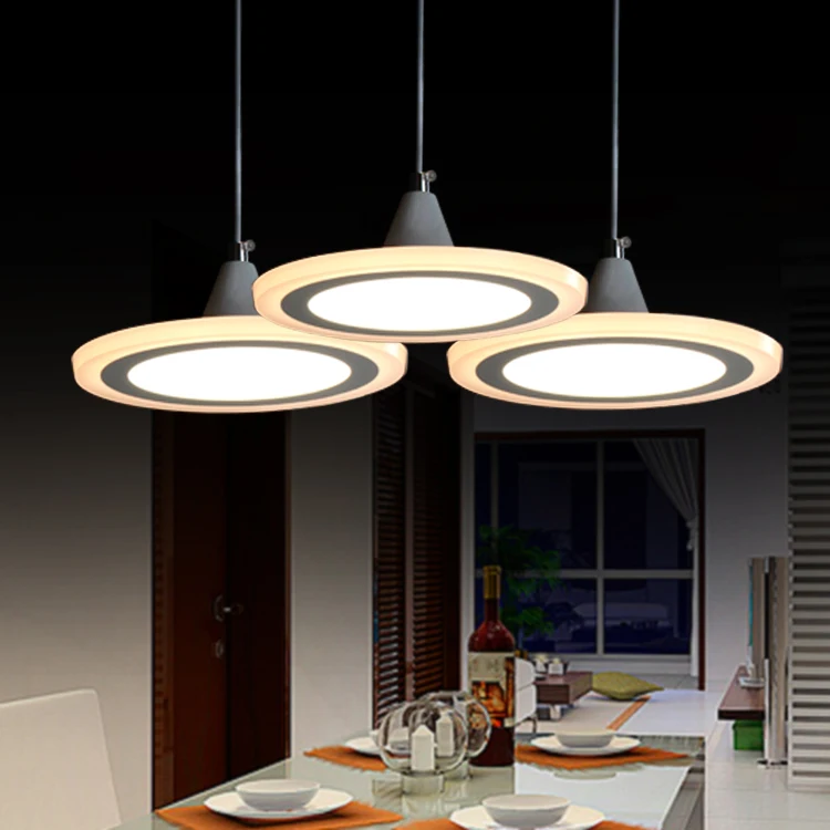 Hanglamp led moderne korte mode acryl restaurant lamp persoonlijkheid
