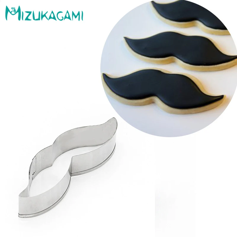 

Cookie Cutters Stainless Steel Gentleman Mustache Baked Fondant Biscuits Tools DIY Kitchen Baking Tools Cookie Cutters MS-00206