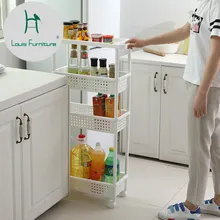 Луи Мода Тележка швейная стойка кухня с шкивом ванная комната пластиковые Многослойные
