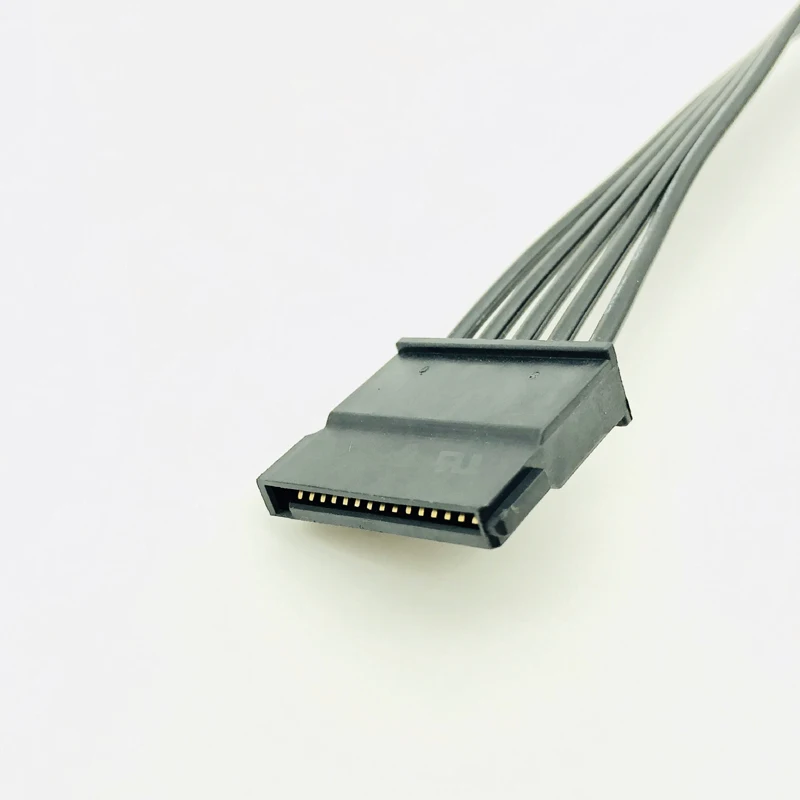 GELRHONR Cavo Adattatore Da 15 Pin SATA A 3 Ventole, SATA A 15 Pin - Foto 4