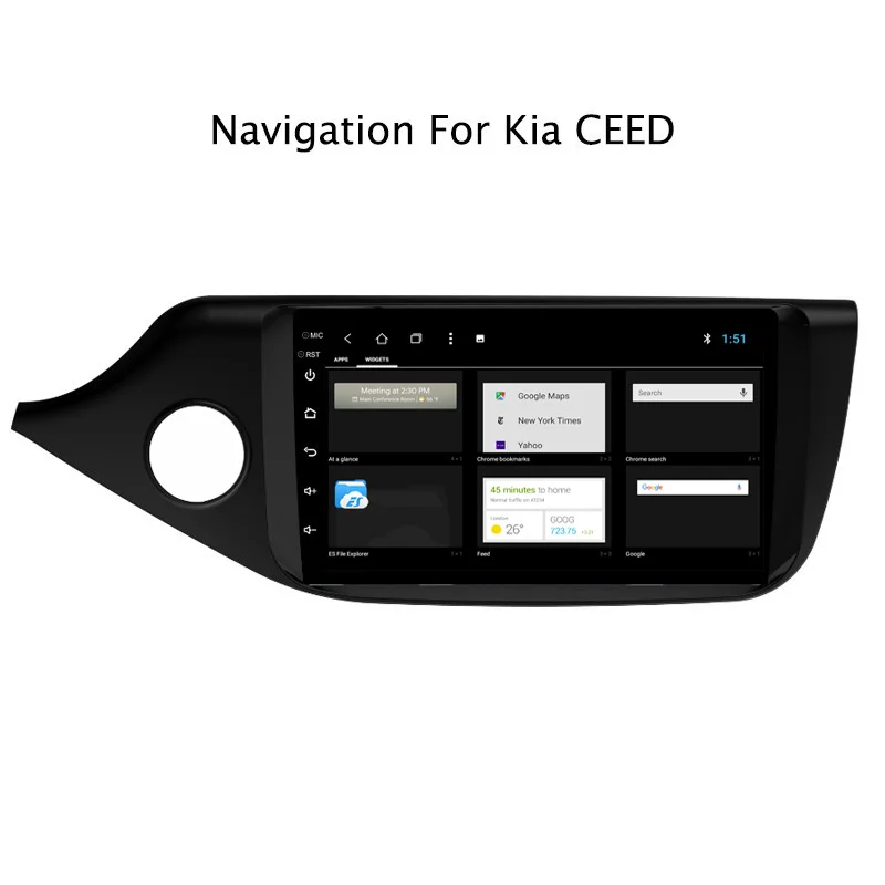 Clearance NAVITOPIA 9inch 2G RAM 32G ROM Android 8.1 Car DVD Multimedia GPS Navigation for Kia Ceed 2012 2013 2014 2015 2016 2