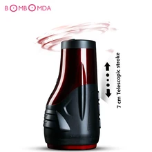 Male Masturbator Auto Telescopic Vibrator Realistic Vagina Pussy Sucking Masturbation Cup Rechargeable Electric Sex Toys For Man Male Masturbator Auto Telescopic Vibrator Realistic Vagina Pussy Sucking Masturbation Cup Rechargeable Electric Sex Toys For Man