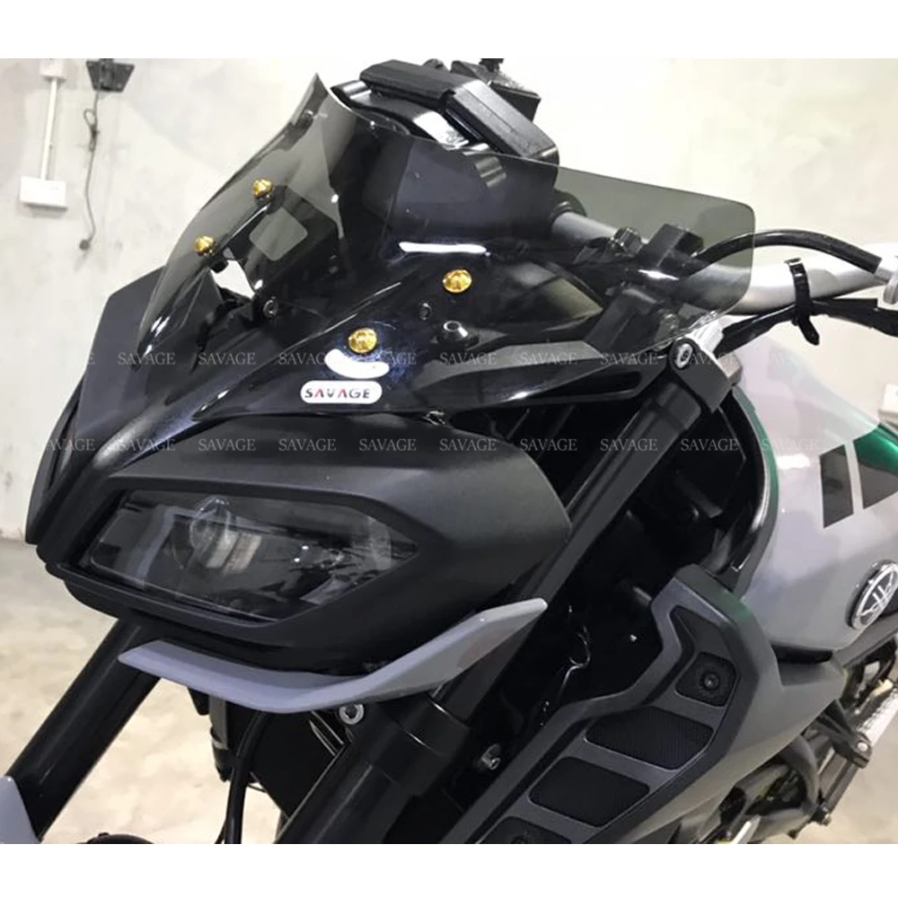 Ветровой экран s Pare-brise для YAMAHA MT-09 FJ-09 MT09 SP FJ09 ветровые дефлекторы ветрового стекла