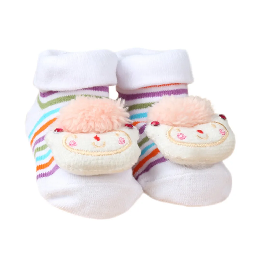 1 пара коротких носков г. Лидер продаж, модные нескользящие носки с рисунками для новорожденных девочек и мальчиков, тапочки, ботинки