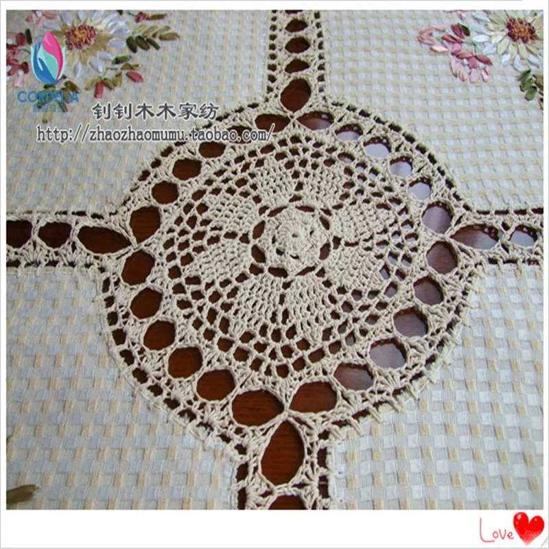 embroidery table cloth 4