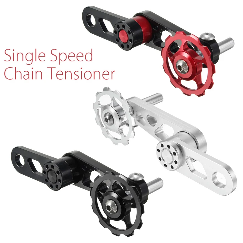 

Aluminium Alloy Cycling Single Speed Chain Tensioner 120x54x40mm MTB Bicycle Chain Replacement Prevent Chain Falling Off