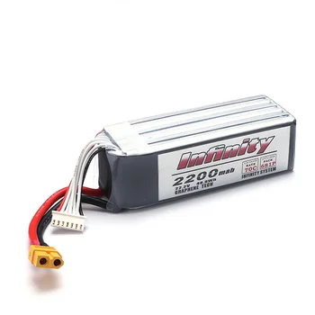 

Infinity 22.2V 6S1P 2200mah 70C Graphene Lipo Battery With XT60 Plug for RC Models Airplane Helicopter
