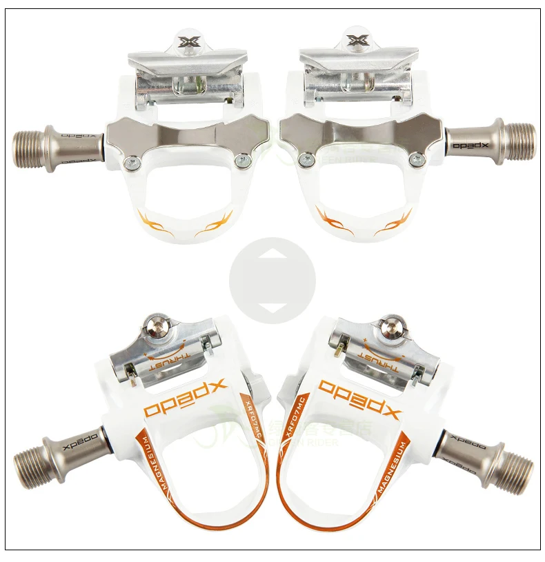Xpedo тяга 7(XRF07MC) дорожный велосипед герметичные сверхлегкие педали с эффектом Keo совместимые бутсы самоблокирующиеся педали 235 г Магниевый сплав