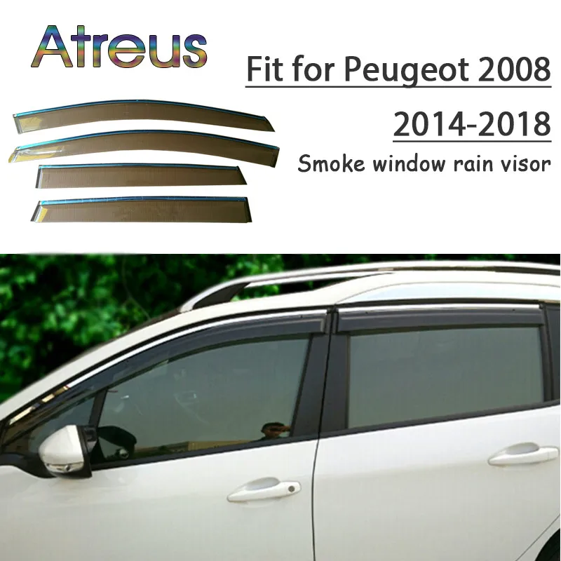 Atreus 1set ABS For 2018 2017 2016 2015 2014 Peugeot 2008 Accessories