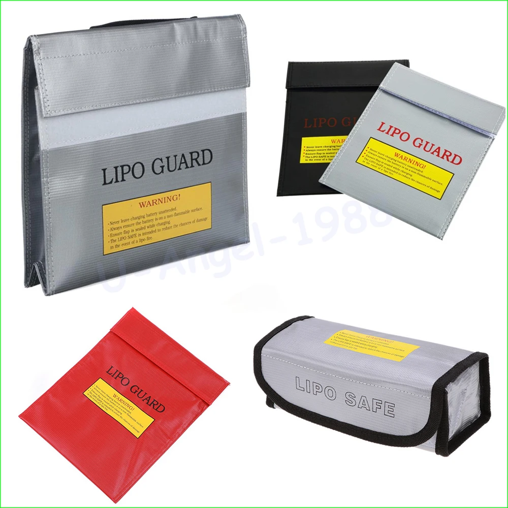 

1pcs High Quality RC LiPo Battery Safety Bag Safe Guard Charge Sack Charge Sack Battery Protection Bag for LiPo Battery